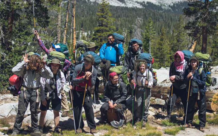 backpacking trip for lgbtq teens in california